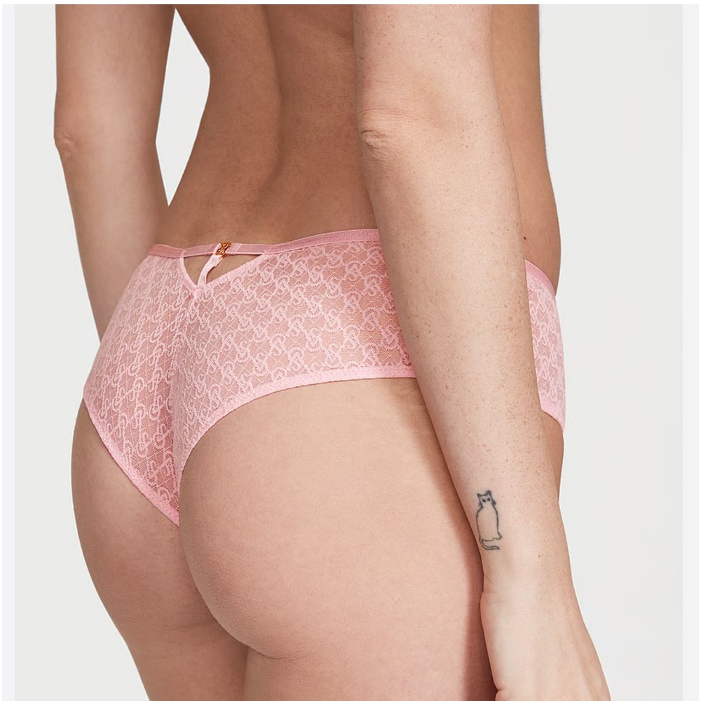 NWT Victoria’s Secret Icon lace cheeky panty.